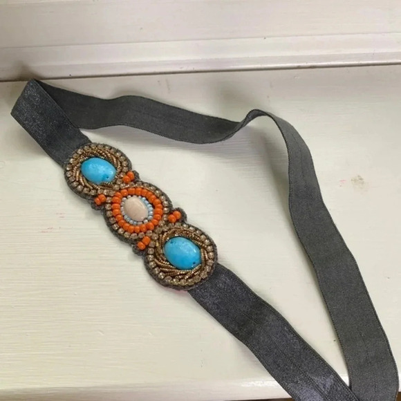 Anthropologie Beaded Headband - Picture 1 of 5